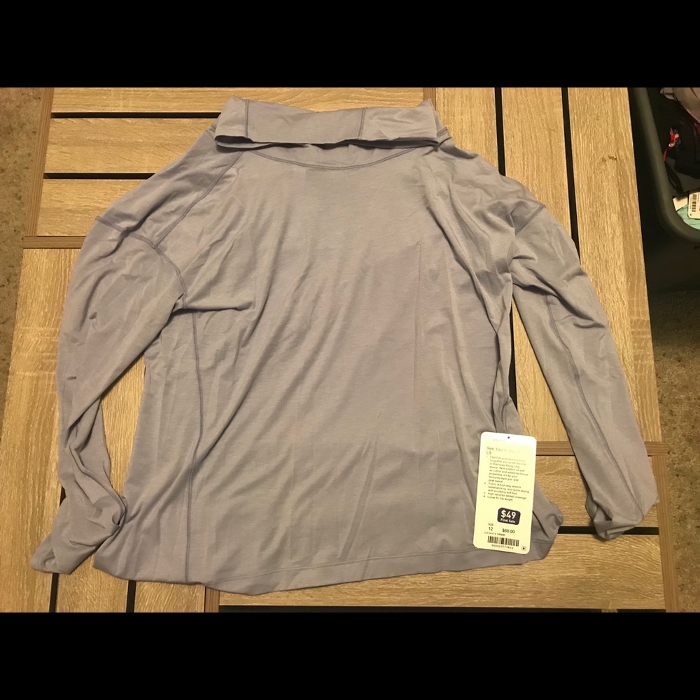 NWT See You in Savasana Turtleneck Lululemon